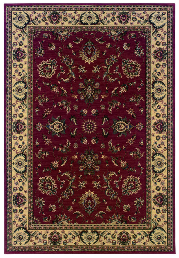 Oriental Weavers Ariana ARI 311C3 Red / Ivory Rug